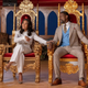 (from left) Regina Hall and Sterling K. Brown in Adamma Ebo’s Honk For Jesus. Save Your Soul.